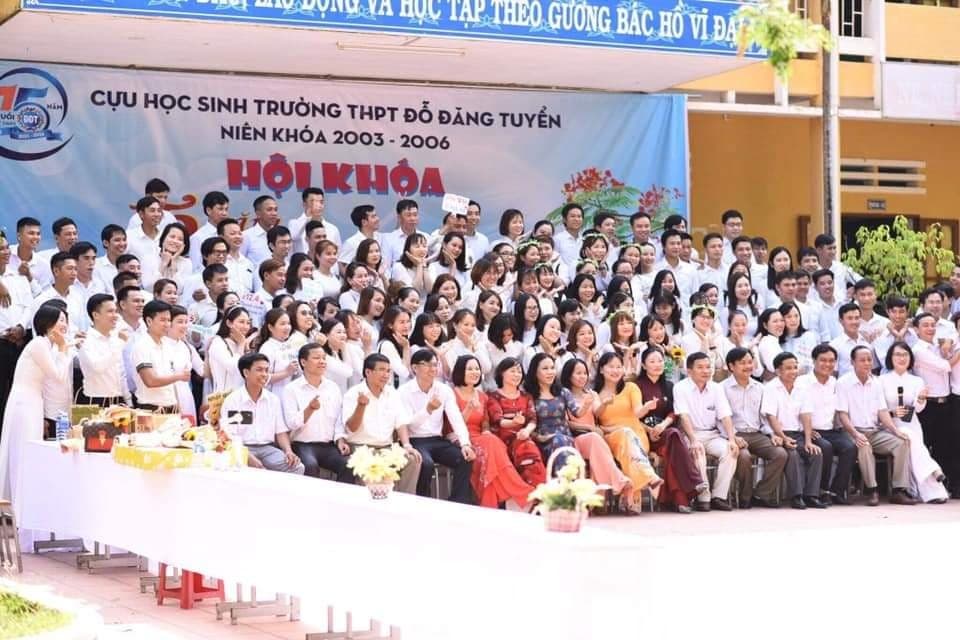 Trường THPT Đỗ Đăng Tuyển - Quảng Nam | Gặp mặt 15 năm ngày ra trường khóa 2003-2006 - 1